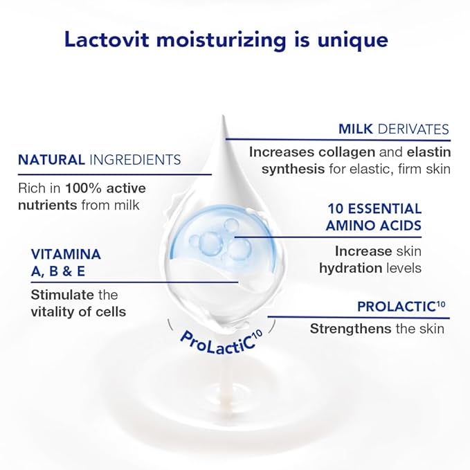 Lactovit | Moisturizing Body Wash | Hydrating Shower Gel | 600 ml