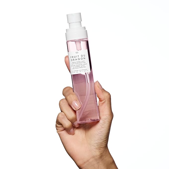 Le Monde Gourmand Fruit du Dragon Fresh Mist for Women, Hydrating Body Spray with Electrolytes, Dragonfruit Pineapple Guava Scent, Vegan & Cruelty Free, 3.4 fl oz (100 ml)