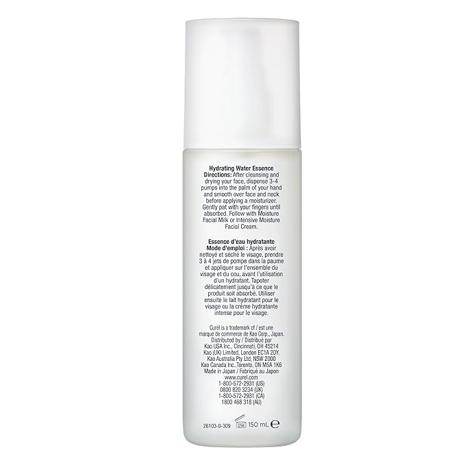 Curel Japanese Skin Care Hydrating Water Essence, Moisturizer, 5 fl oz