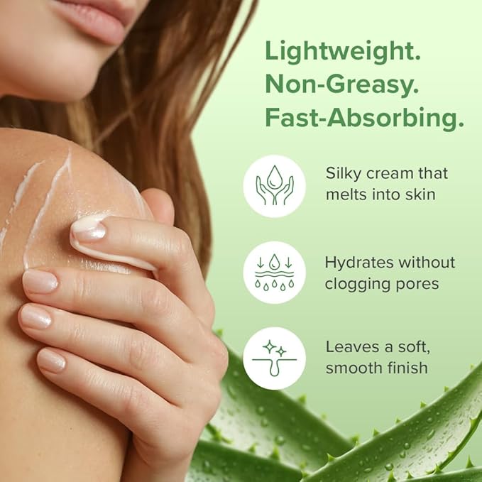 Aloe Infusion Aloe Vera Face & Body Cream – 9 Ounce