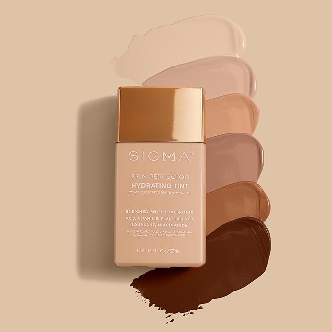 Sigma Beauty Skin Perfector Hydrating Tint Foundation - Dark Golden Tint 5