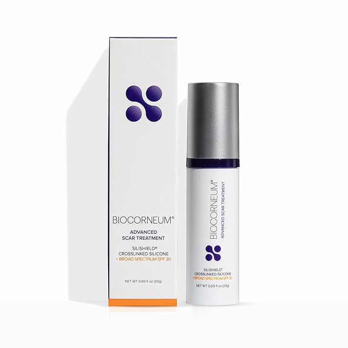 Biocorneum Silicone Scar Gel with Silishield®, SPF 30 Scar Cream, 20g