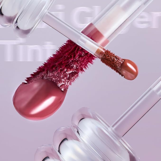 Laka Maxi Glayer Tint 3.8g/0.13oz., Glass Layer of Gloss, Ultra Glow & Vivid Layerable Pigments, High Shine Lip Oil, K-Beauty (#616 Maple)