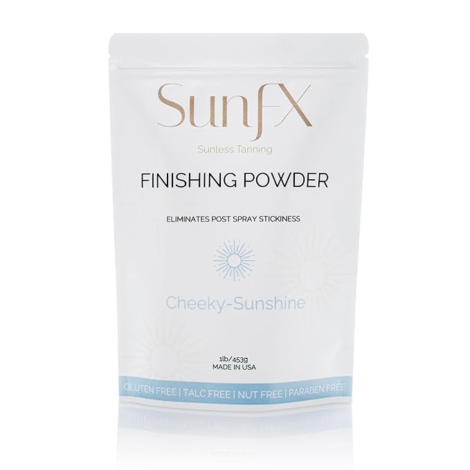 SunFX Setting Powder Post Spray Tan Cheeky-Sunshine 1lb Pack of 1