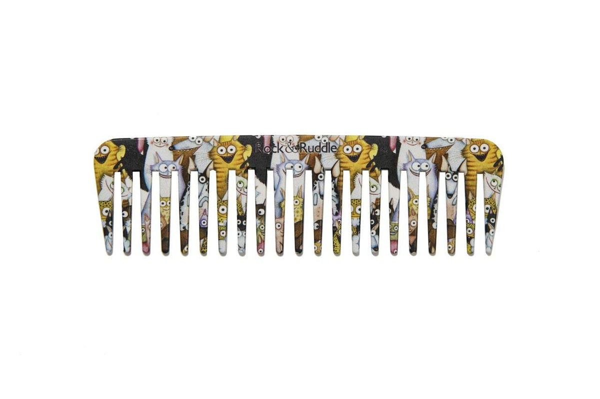 Rock & Ruddle Wide Tooth Comb | Perfect for Detangling Wet Hair and Applying Hair Color - Darling Dogs
