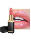 Metallic Shimmer Nude Pink Lipstick for Women,Long Lasting, High Pigment-03