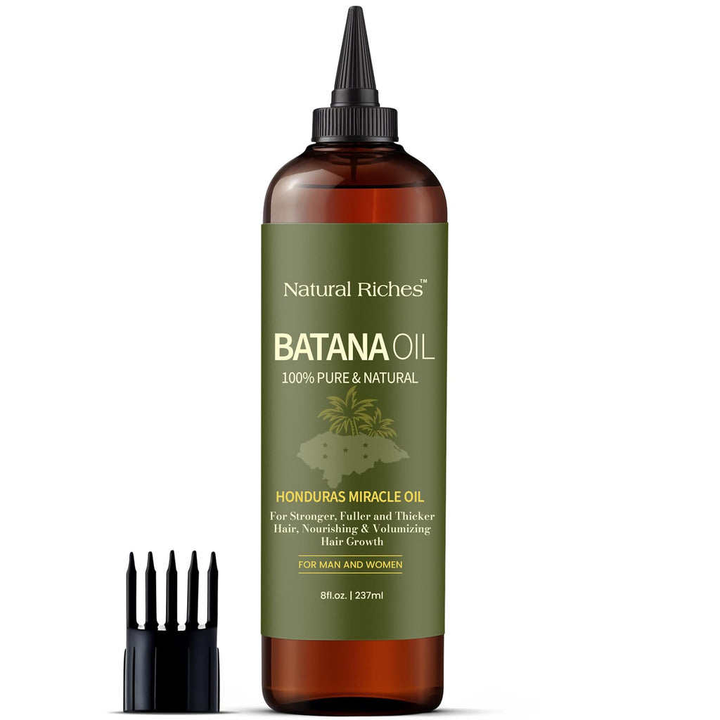Batana Oil for Hair Growth 8 Fl Oz - Cold Pressed