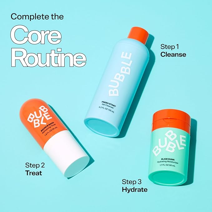Bubble Skincare Bounce Back Hydrating Toner Spray, Pore Minimizer, 55 ml