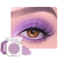HHLTOH Violet Purple Single Matte Eyeshadow Makeup, Neutral Powde Eye Shadow for Older Women, Purple Violet Matte Singles Eyeshadow Palette Pigmented Waterproof, Girls Christmas Vegan Eyeshadows Gifts