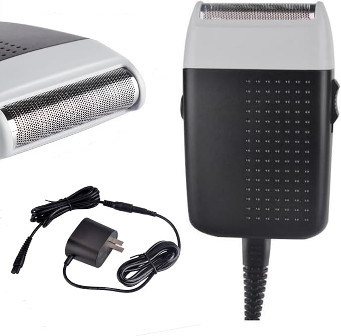 VSTSERIES Corded Electric Foil Shaver,Professional Close Shave Razor,Bald Head Shavers for Men,Barber Shop Fade Style Clipper,Face Stubble Beard Smooth Trimmer,12v Powerful Motor,Only Corded Use