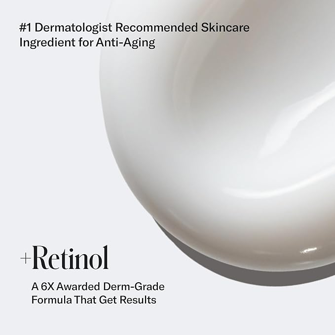Geologie Retinol Anti-Aging Face Cream for Sensitive Skin | Beginner-Friendly.1% Retinol Formula | Effective Results | Reduces Wrinkles | For Men & Women