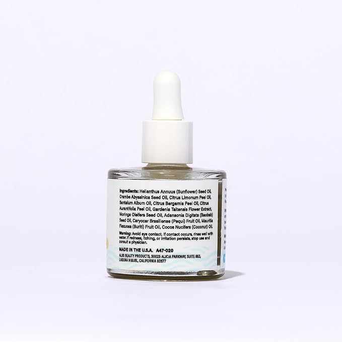 ALIIS Juveniis Hair + Skin Oil – Multi-Use Lightweight Oil for Scalp & Body Moisture – Non-Greasy Formula for Softness, Frizz Control & Shine – Lightweight Hydration Care for Skin & Strands – 27 mL