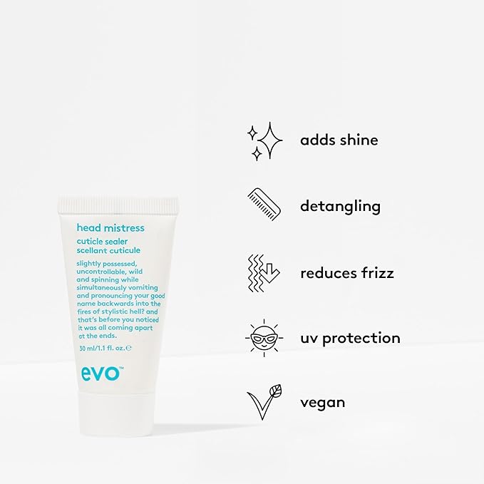 Evo Dry Hair Gift Set - Hydrating Shampoo, Sulfate-Free Conditioner, Hair Mask & Leave-In Cream - For Dull, Color-Treated Hair