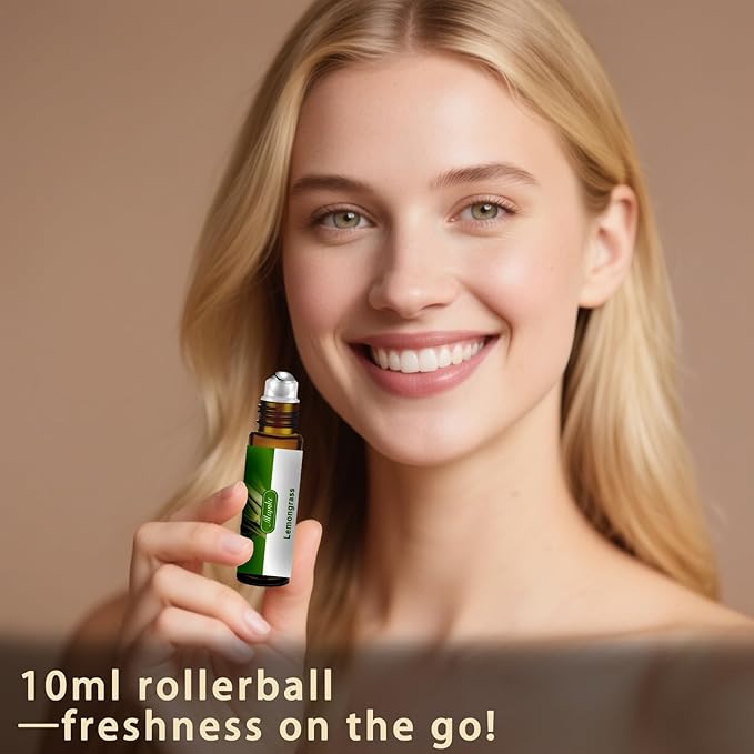 MLYNKL Lemongrass Essential Oil,Lemongrass Oil for Massage Home,4 fl oz