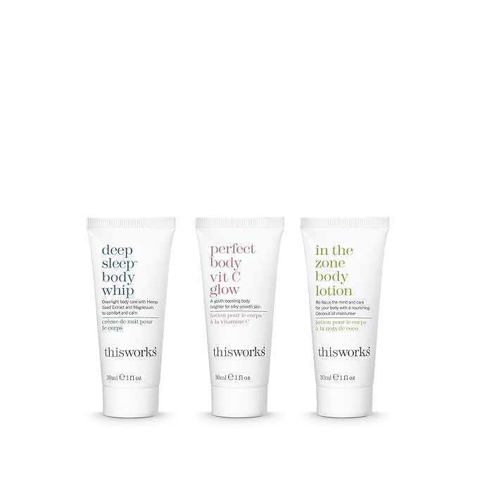 THISWORKS Blissful Bodycare Trio: Body Whip, Vit C Body Glow & Body Lotion