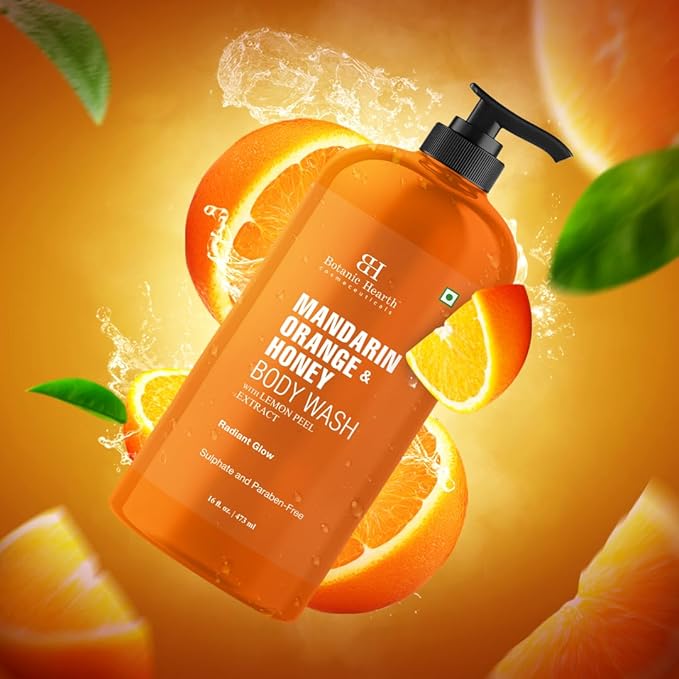Botanic Hearth Mandarin Orange & Honey Body Wash – 16 fl oz