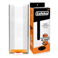 SAFEKO Dispense-O-Net Hairnet Dispenser & Wall Mount | Black Hairnets + Wall Mount | Lightweight Nylon Hairnets | Latex-Free