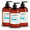 Soapbox Sea Minerals & Aloe Liquid Hand Soap - Moisturizing Hand Wash - 3pk