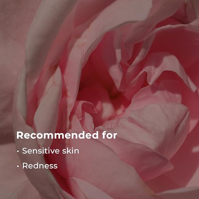 INNA ORGANIC Organic Sheet Mask - Calming & Soothing, EWG & COSMOS Certified (Pack of 5) | Green Tea & Rose Infused Skin Care | Luxury Clean Beauty