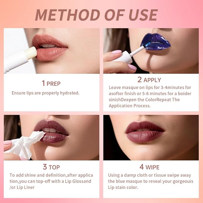 FERLYHR Lip Liner - Peel Off Lip Stain | Long Lasting Matte Lip Tattoo | Transfer Proof, Hydrating Formula with Hyaluronic Acid & Vitamin E | Vegan & Cruelty-Free | for All Skin Types(2+9#, 2PCS)