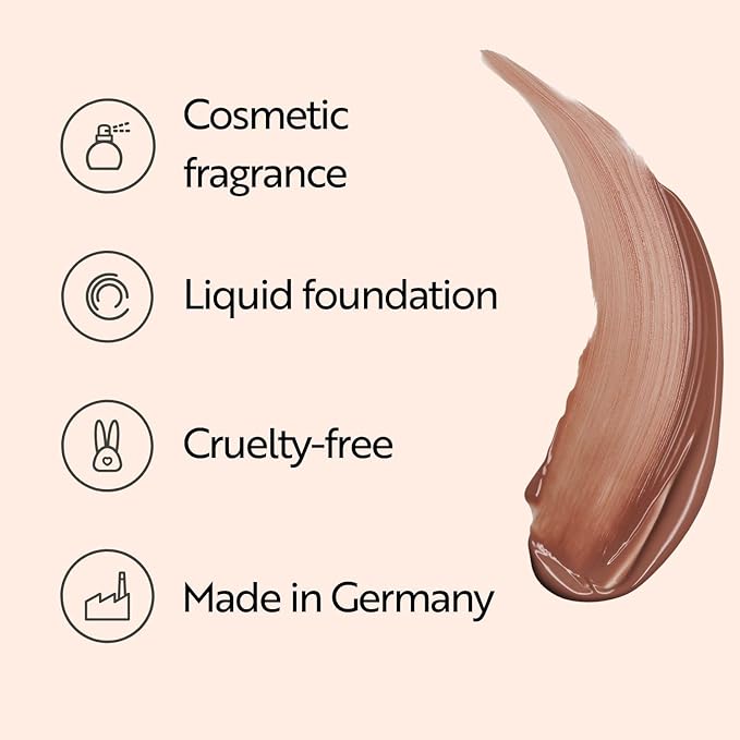 M. Asam Magic Finish Supercharge Serum Foundation Deep Almond (1.01 Fl Oz)
