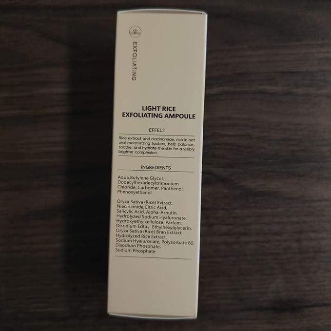 Peel Shot Glow White Rice Peeling Ampoule(80ML/2.71 Fl Oz）