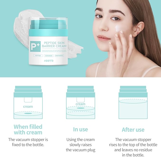 #OOTD Peptide Skin Barrier Facial Cream, 1.69 fl oz | Korean Skincare