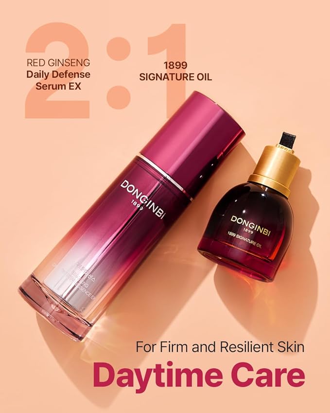 Donginbi Red Ginseng Daily Defense Essence | Korean Skin Care (2.03 oz)