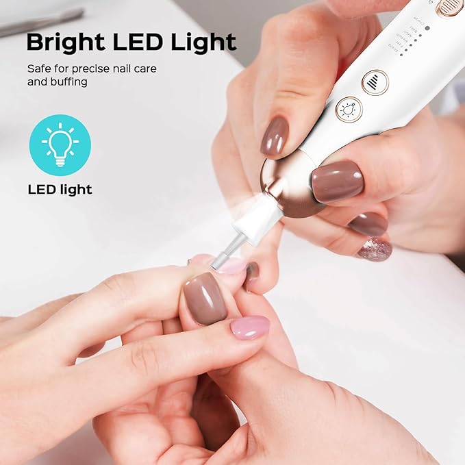 COSLUS C43 Professional Manicure Pedicure Kit with Upgrade Standard Grinder
