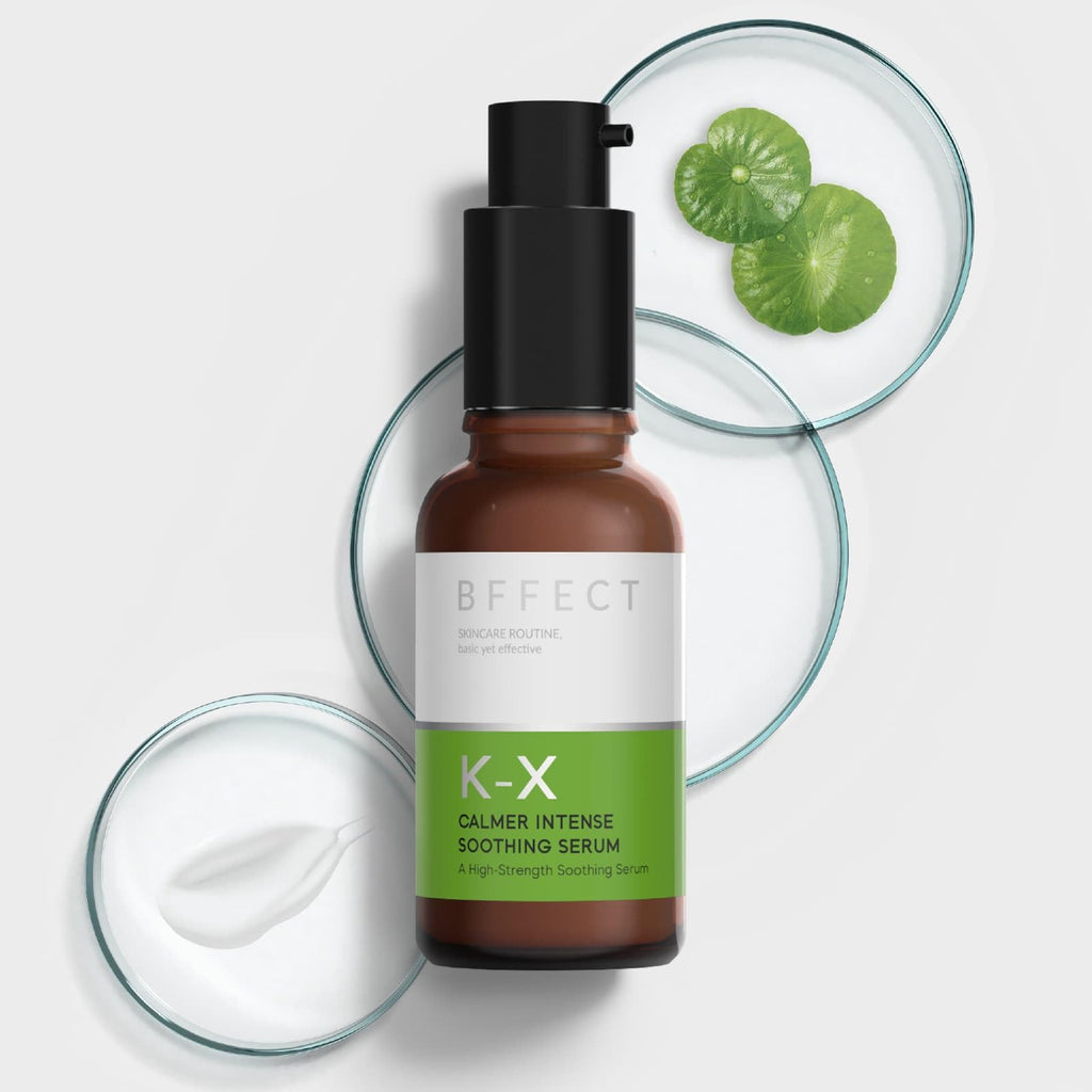 BFFECT Centella Asiatica Serum,Calmer Intense Soothing Serum with Madecassoside for Sensitive Skin, Soothe & Repair Skin Barrier, Redness Relief, Fragrance Free, 1 Fl Oz