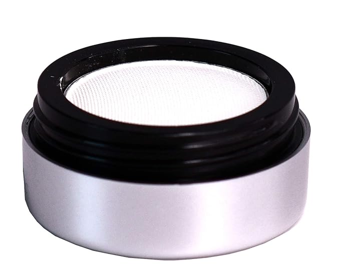 Pure Ziva Naked White Matte Nude Neutral Pressed Powder Single Vegan Eyeshadow; Talc, Paraben & Cruelty Free