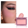 HHLTOH Pale Mauve Matte for Face Cheeks Blush,Natural Cream Blushes Makeup Palette, Light Monochrome Blush Creamy Powder Palette Makeup for Older Women, Blushes Eyeshadow Foundation for Every Day 06
