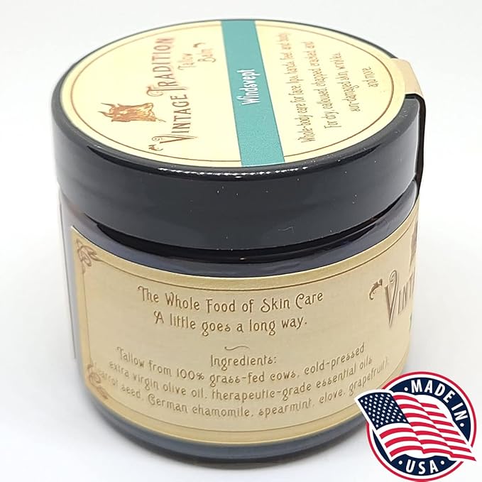 Vintage Tradition Weather-Protecting Grass-Fed Tallow Balm 2 oz