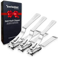 Swissker by Swissklip Nail Clippers for Men & Women – 360 Rotating