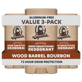 Dr. Squatch Natural Men’s Deodorant, Aluminum Free Deodorant Men (3-Pack)