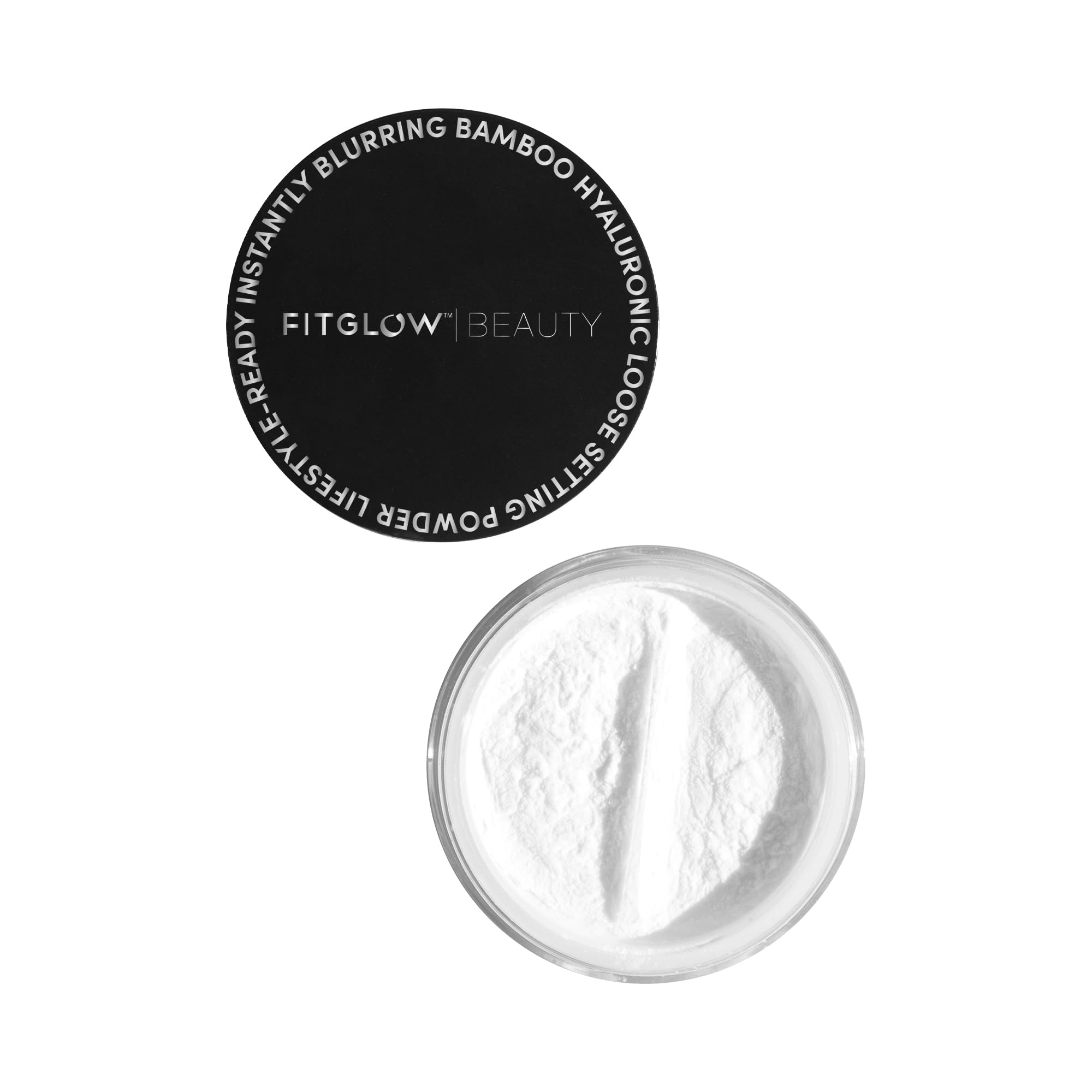 Fitglow Beauty Bamboo Hyaluronic Loose Setting Powder,.32 oz / 9g