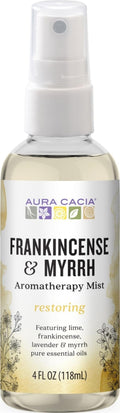Aura Cacia, Mist Frankincense And Myrrh, 4 Fl Oz