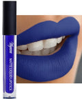 Mynena Hydrating Blue Matte Liquid Lipstick, Long Lasting Lip Stain - Mavi
