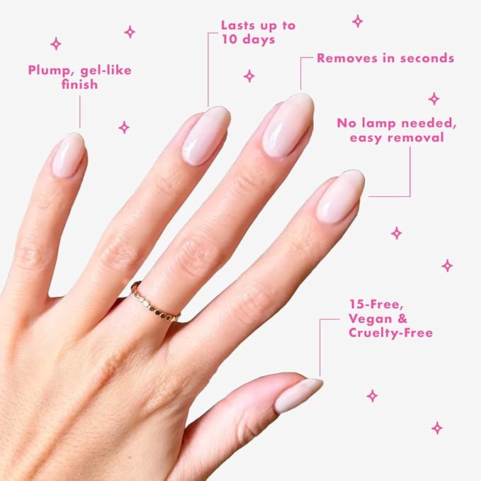 Olive & June Long Lasting Nail Polish, Strawberry Scone