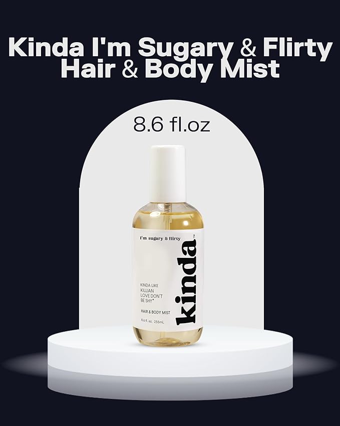PB ParfumsBelcam KINDA I’m Sugary & Flirty Hair & Body Mist – Our Version of Kilian Love Don’t Be Shy – Sweet Floral Scent with Neroli, Bergamot & Orange Blossom, Gifts for Women, 8.6 fl.oz