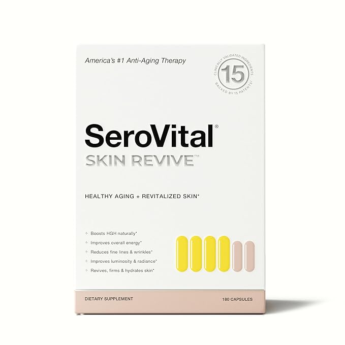 Skin Revive | Natural HGH Support | Collagen Support + Skin Hydration
