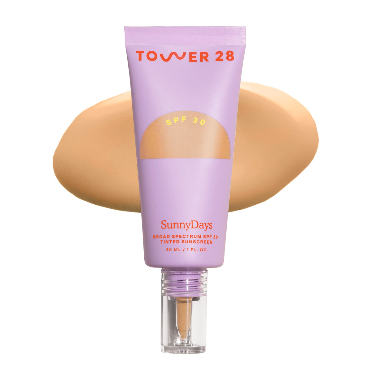 Tower 28 Foundation with SPF 30, SunnyDays Tinted Sunscreen, 20 (1 oz)