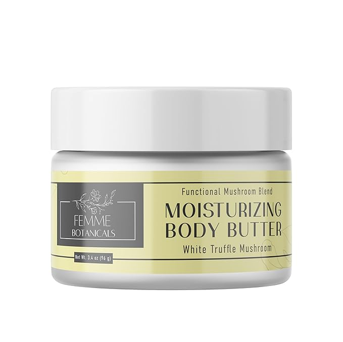 Femme Botanicals Moisturinzing Body Butter with Mushrooms