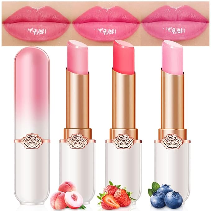 PH Color Changing Lipstick, Magic Lipstick, Moisturizing Pink Lip stick