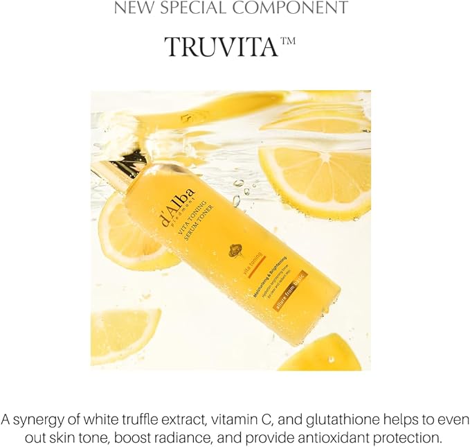 d'alba Piedmont White Truffle Vita Toning Serum Toner (6.08 fl. oz)