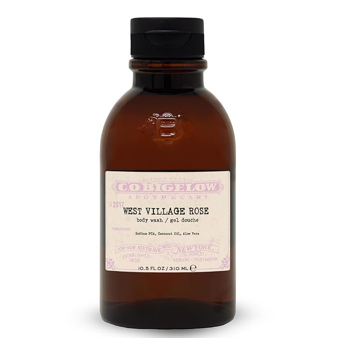 C.O. Bigelow West Village Rose Body Wash, 10.5 fl oz
