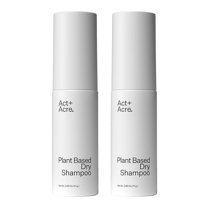 ACT+ ACRE, Fulvic Acid Volumizing Dry Shampoo, Non-Aerosol, 2pk