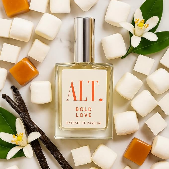 ALT. FRAGRANCES Bold Love - Inspired by Love Dont be Shy Perfume for Women, Extrait de Parfum, Long Lasting Fragrance, Warm Marshmallow Vanilla Scent, 60ml