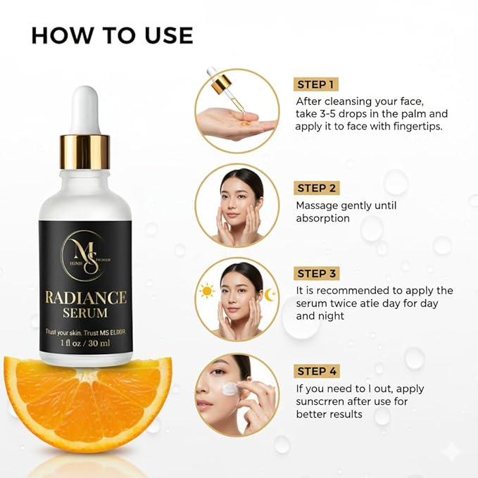Vitamin C Illuminating Face Serum | Niacinamide 5% + Hyaluronic Acid & Ceramides | Hydrating, Brightening & Helps Prevent Early Signs of Aging | Gentle Skincare for Sensitive Skin | 1 fl oz