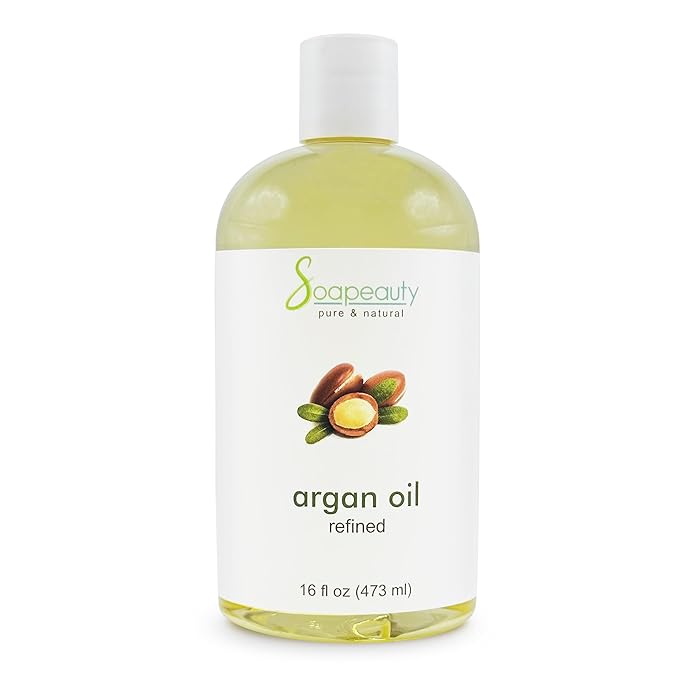 Argan Oil Refined 100% Pure Natural Carrier Oil for Skin Hair 16 fl oz